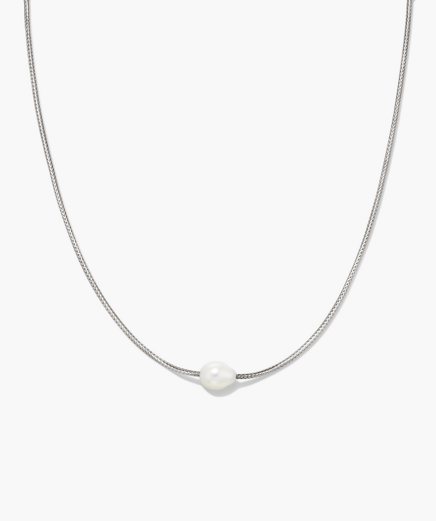 Mia Slider Pearl Necklace