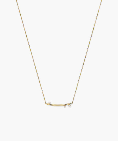 Celeste Lab Grown Diamond Horizon Necklace