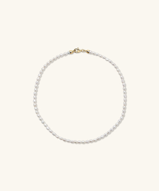 Micro Perle Anklet