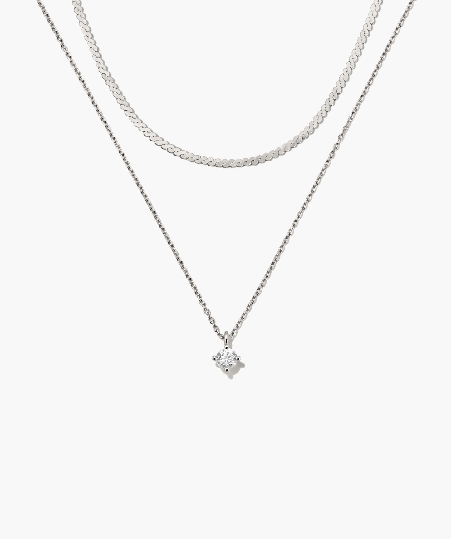 Labor-gezüchtet Saphir Halskette Bundle