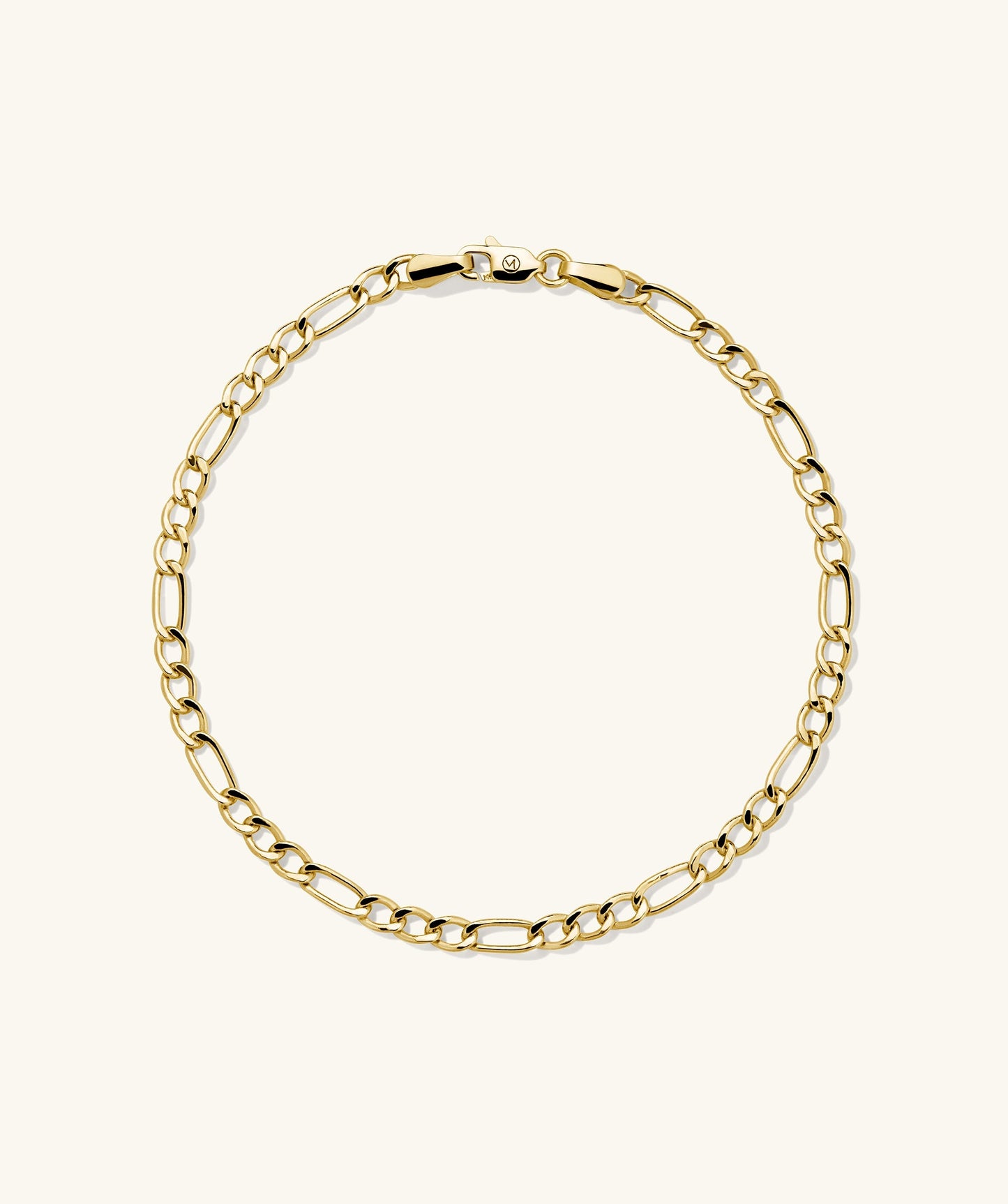 Bold Figaro Chain Bracelet