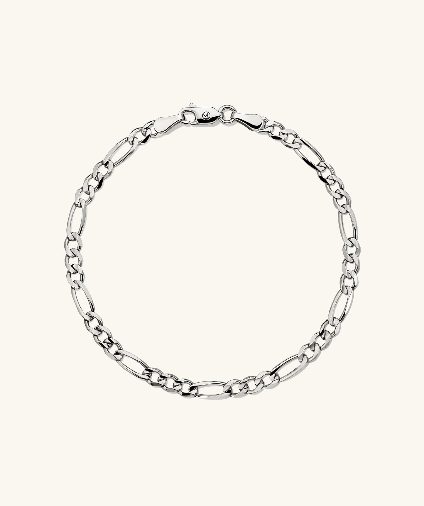 Kräftig Figaro Kette Armband
