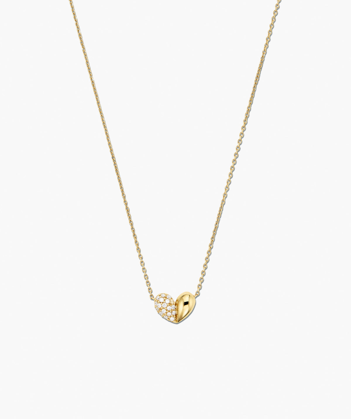 Better Half Heart Halskette