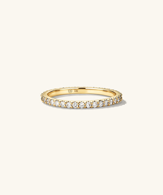 Labor-gezüchtet Diamant Eternity Band