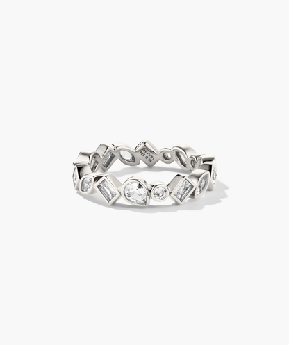 Edie Lab Grown Sapphire Eternity Ring