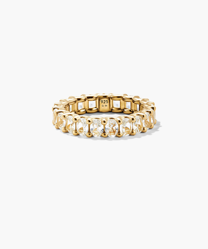 Aurora Oval Eternity Ring