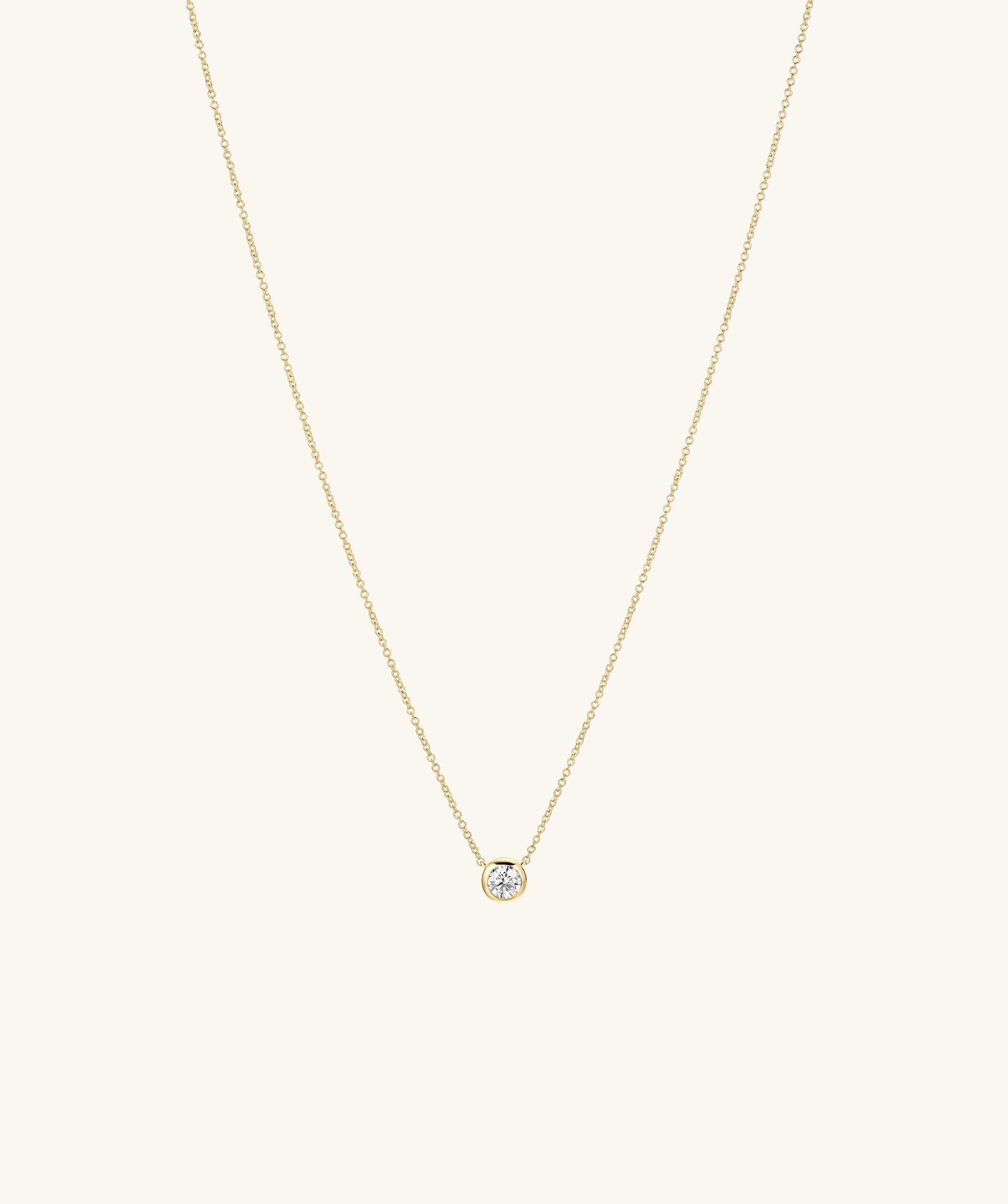 Groß Diamant Halskette