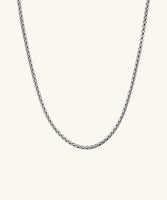 3.7mm Round Box Kette Halskette