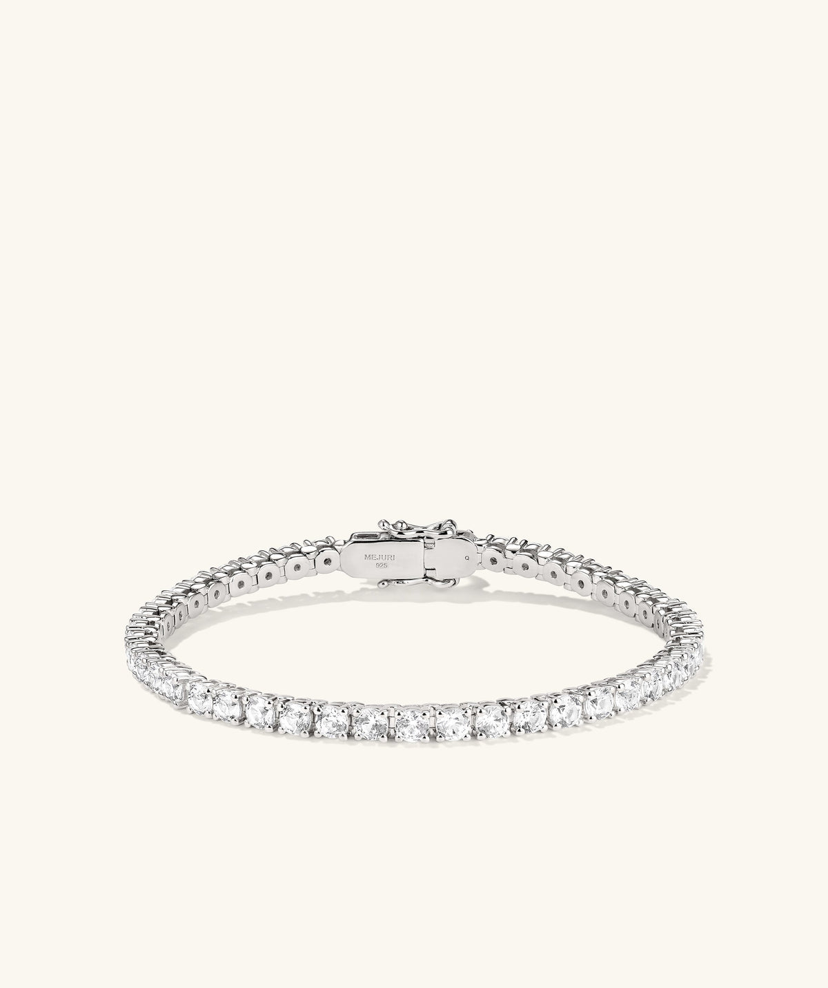 Labor-gezüchtet Saphir Tennis Armband