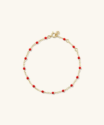Enamel Spheres Bracelet
