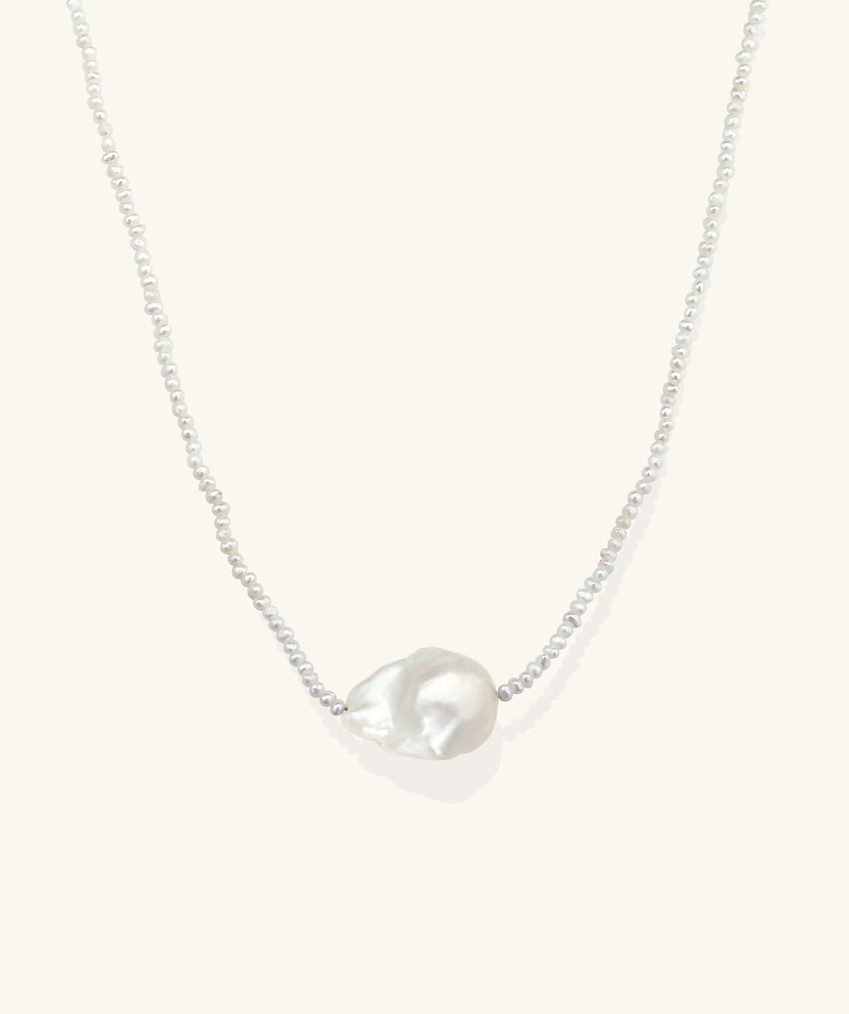 Clara Perle Halskette