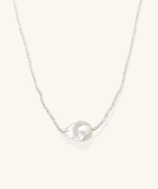 Clara Perle Halskette