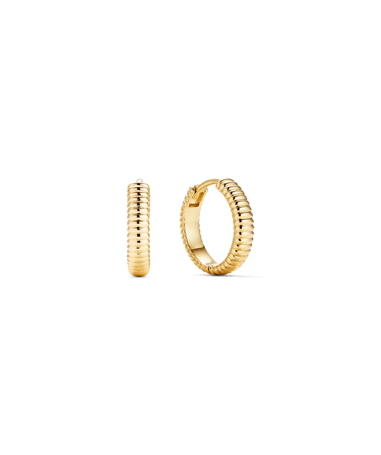 Charlotte Textured Hoops