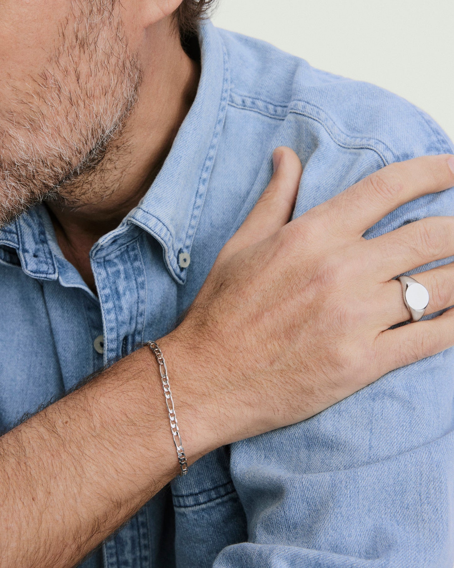 Bold Figaro Chain Bracelet