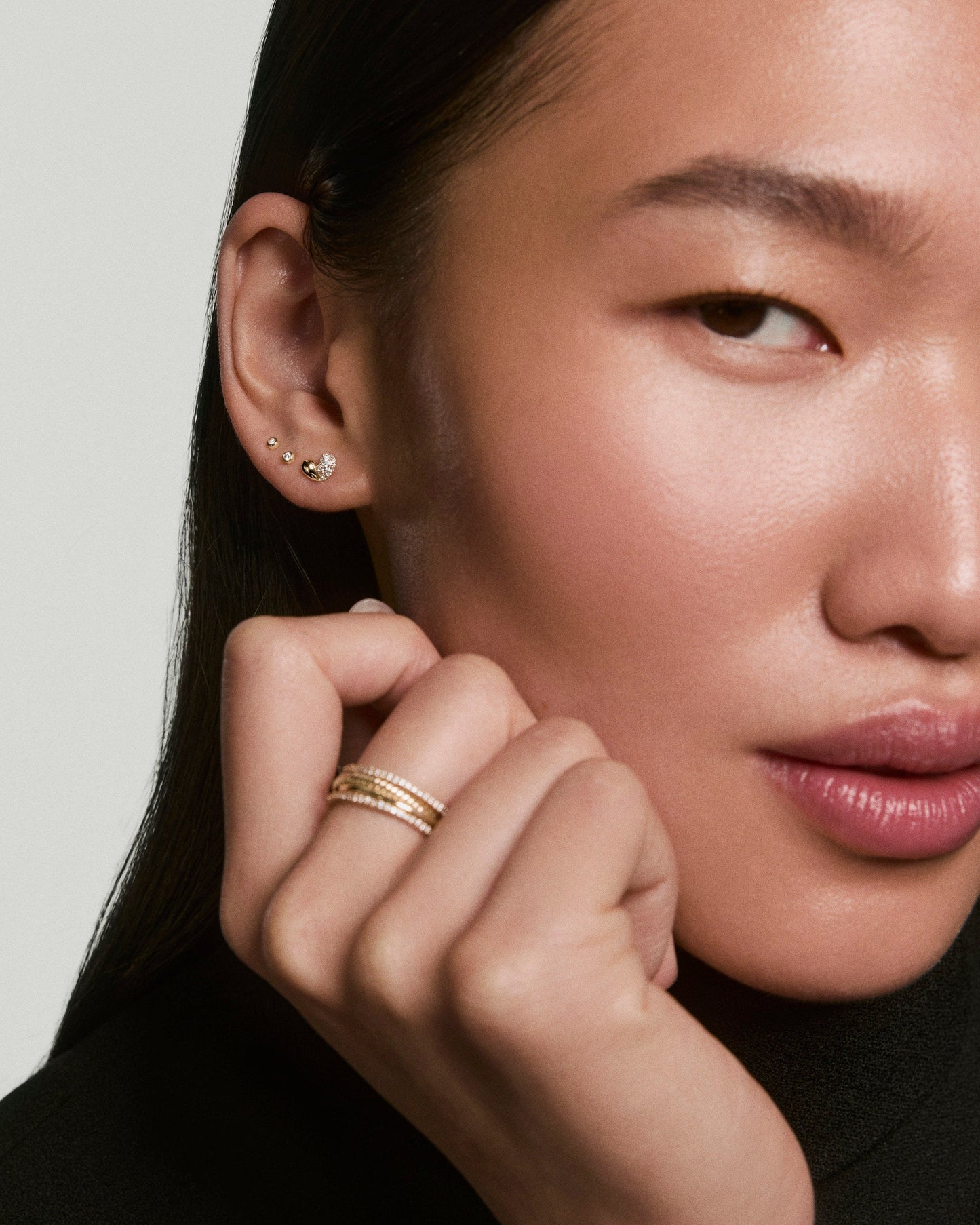 Better Half Heart Studs