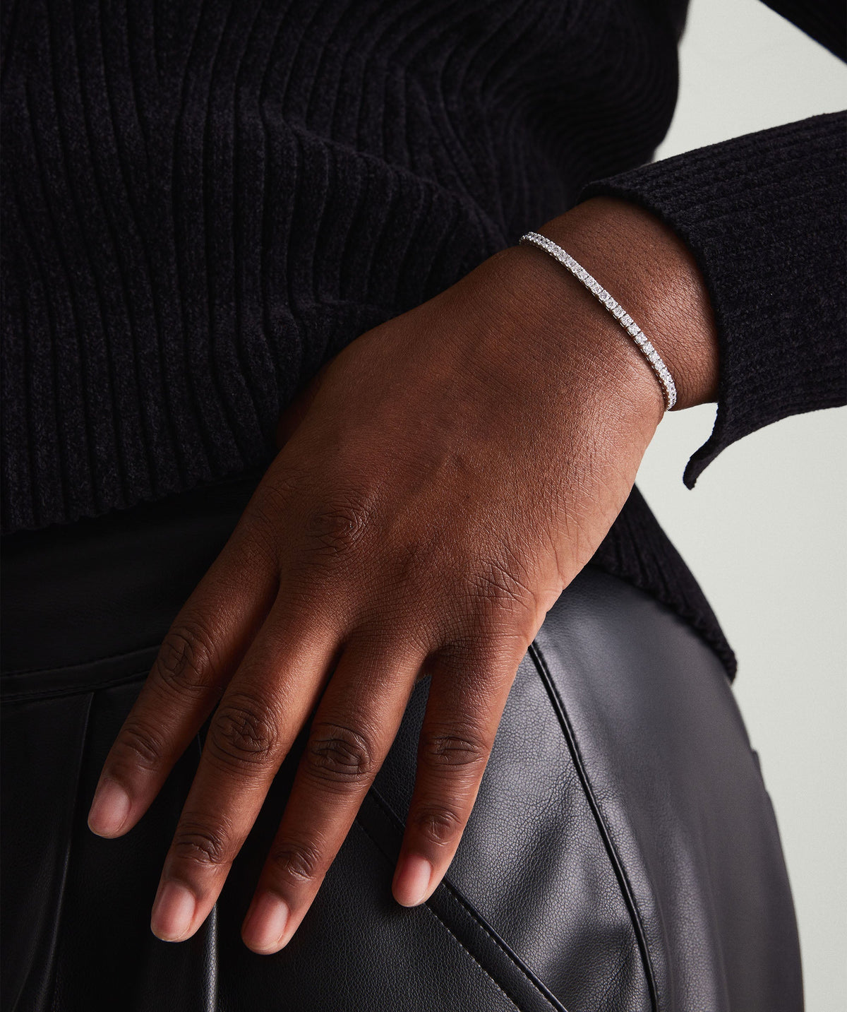 Lab Grown Diamond Tennis Bracelet 2.5mm