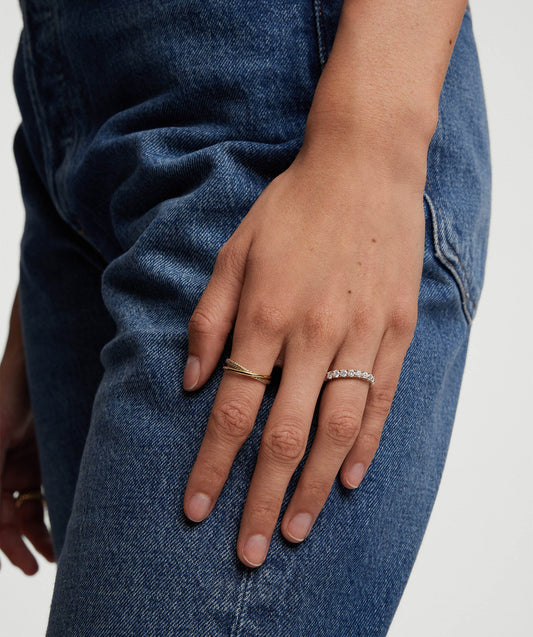 3mm Labor-gezüchtet Diamant Eternity Band