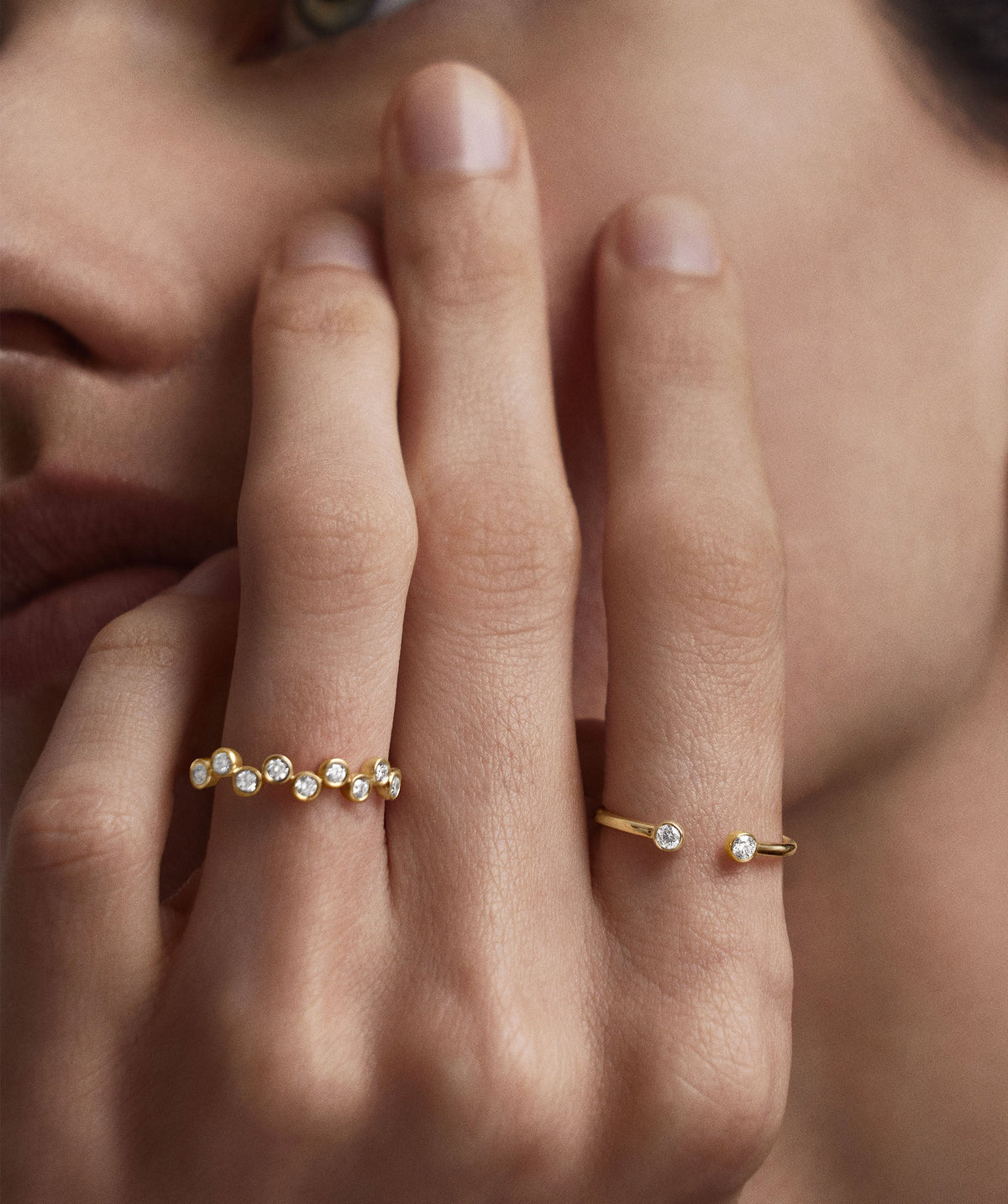 Lab Grown Diamond Open Ring