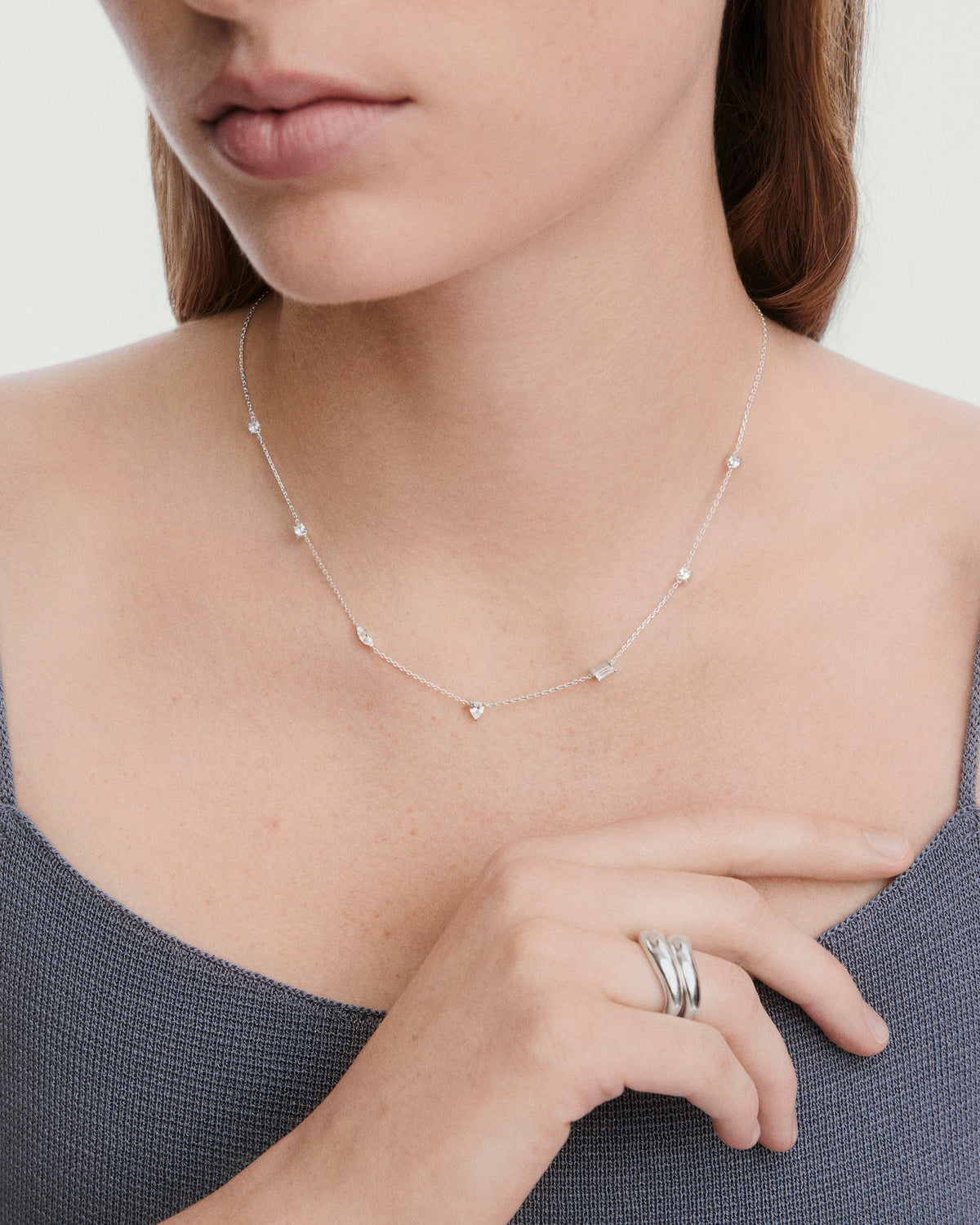 Eve Cluster Necklace