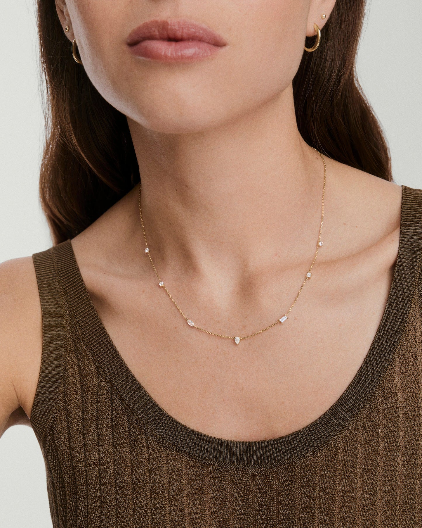 Eve Cluster Necklace