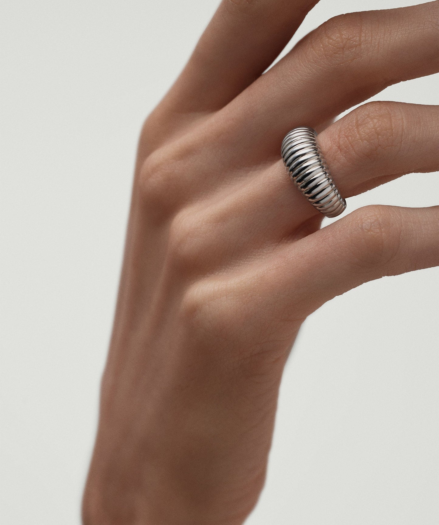 Dôme Texture Ring