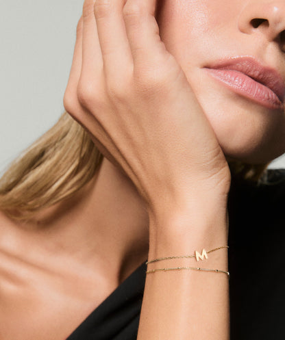 14k Solid Gold Bracelet Bundle