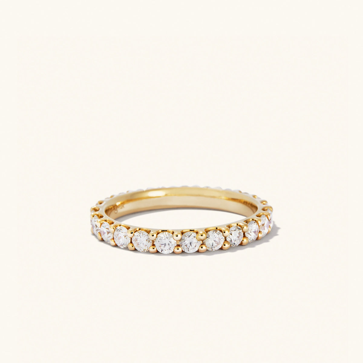 Kräftig Diamant Eternity Ring