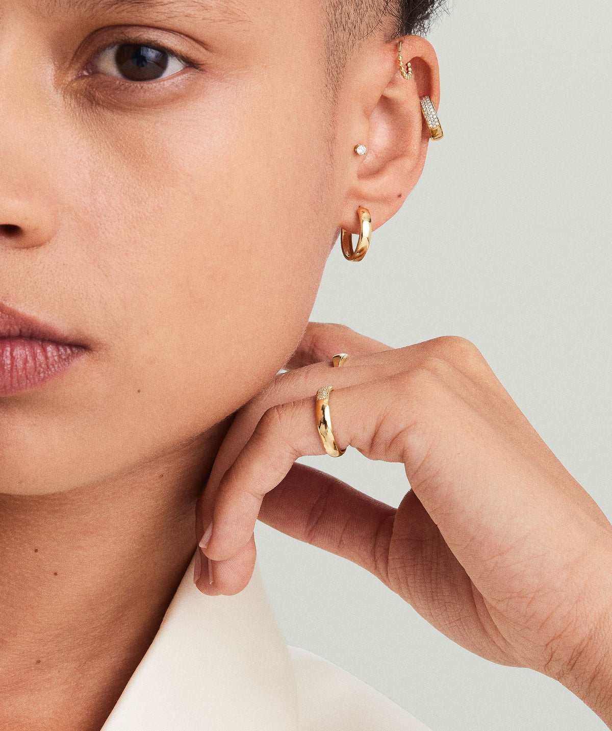 Bold Small Hoops