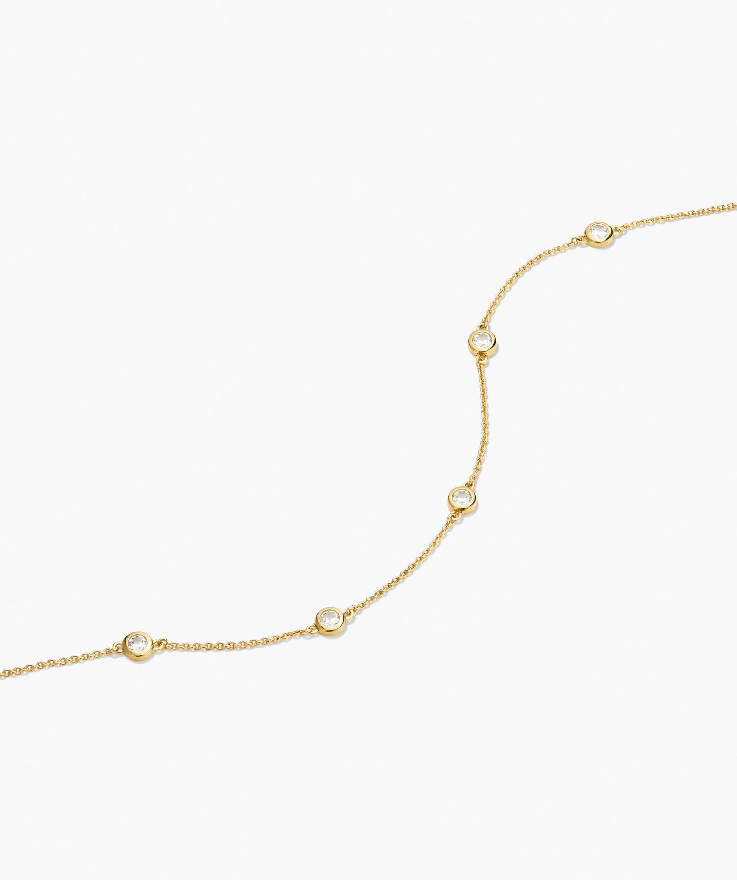 Lab Grown Sapphire Orbit Bracelet