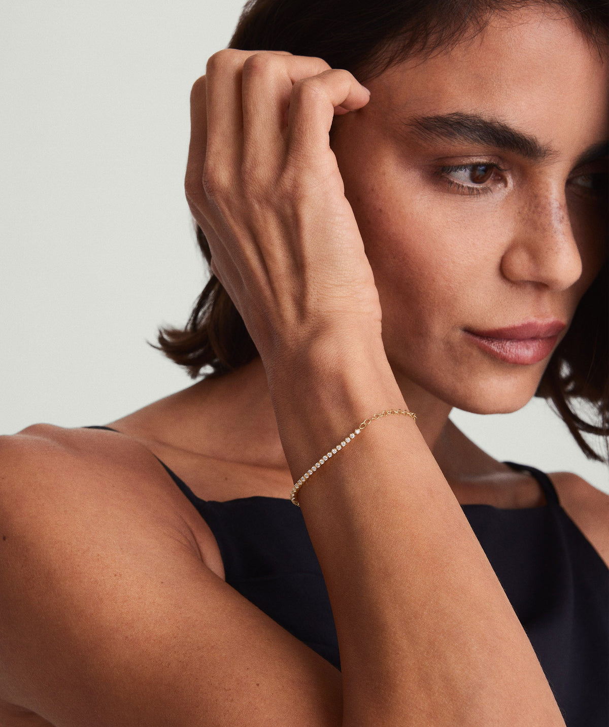 Diamond Half Tennis Bracelet