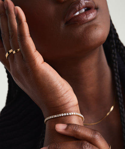 Lab Grown Diamond Tennis Bracelet 2.5mm