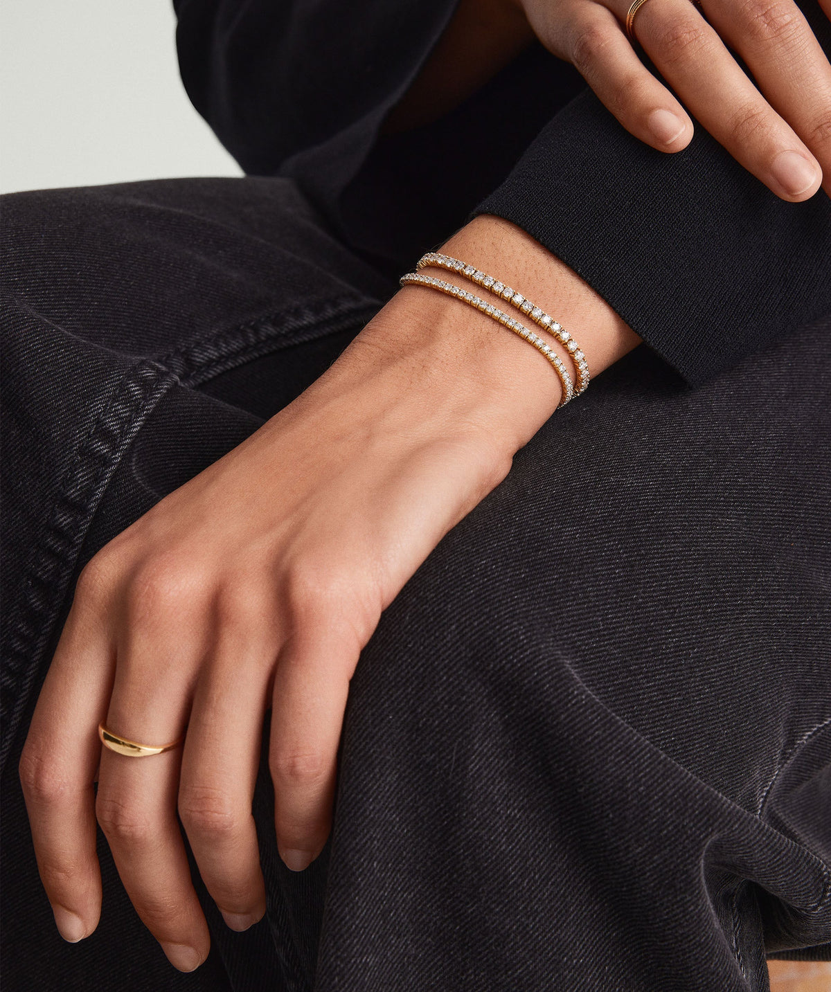 Lab Grown Diamond Tennis Bracelet 1.8mm