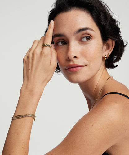 Bezel Lab Grown Diamond Tennis Bracelet