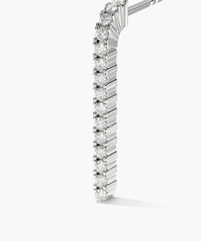 Drop Shot Tennis Earrings