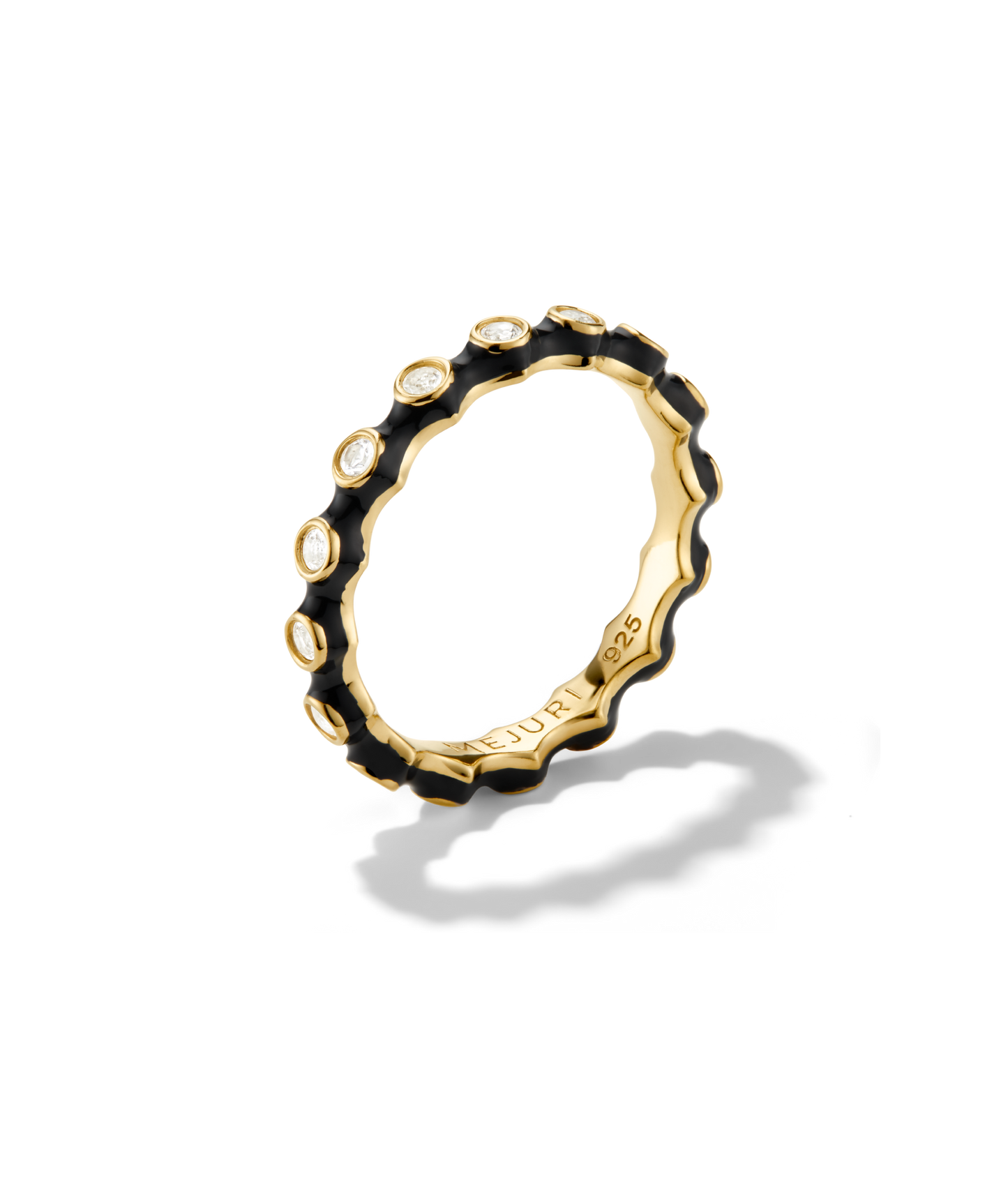 Enamel Charlotte Stacker Ring