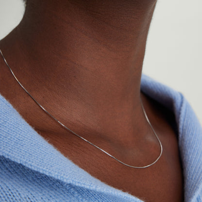 Baby Box Chain Necklace