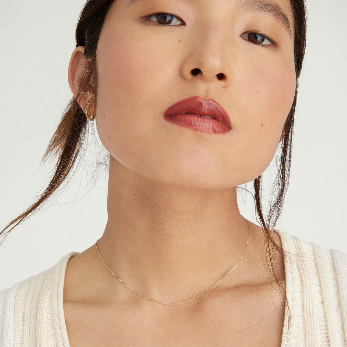 Baby Box Chain Necklace