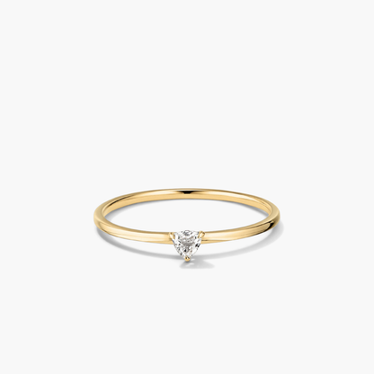 Gemstone Trillion Stacker Ring