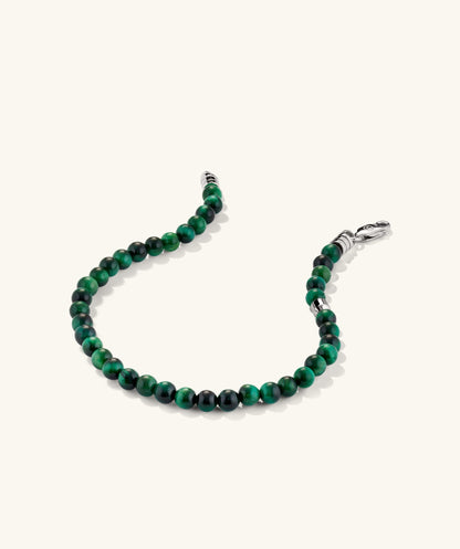 4mm Gemstone Beaded Bracelet