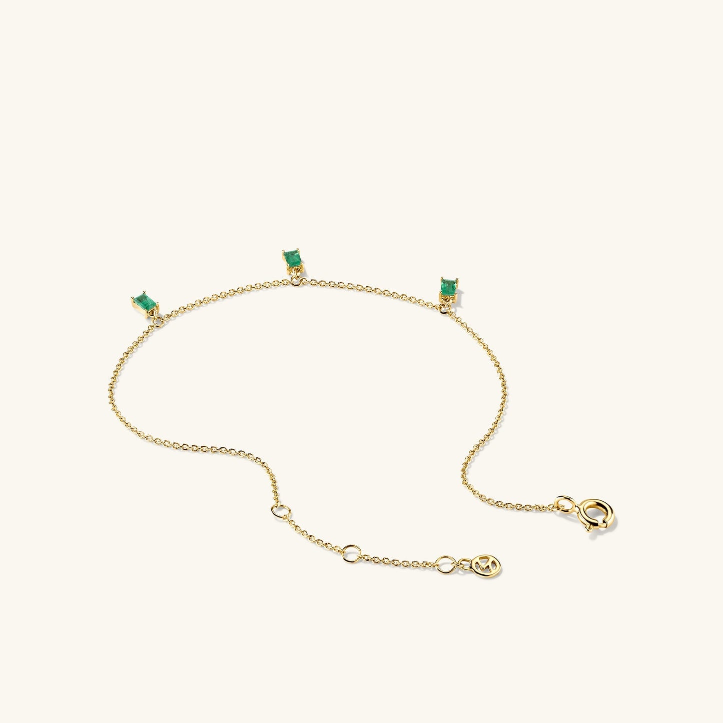 Baguette Gemstone Bracelet