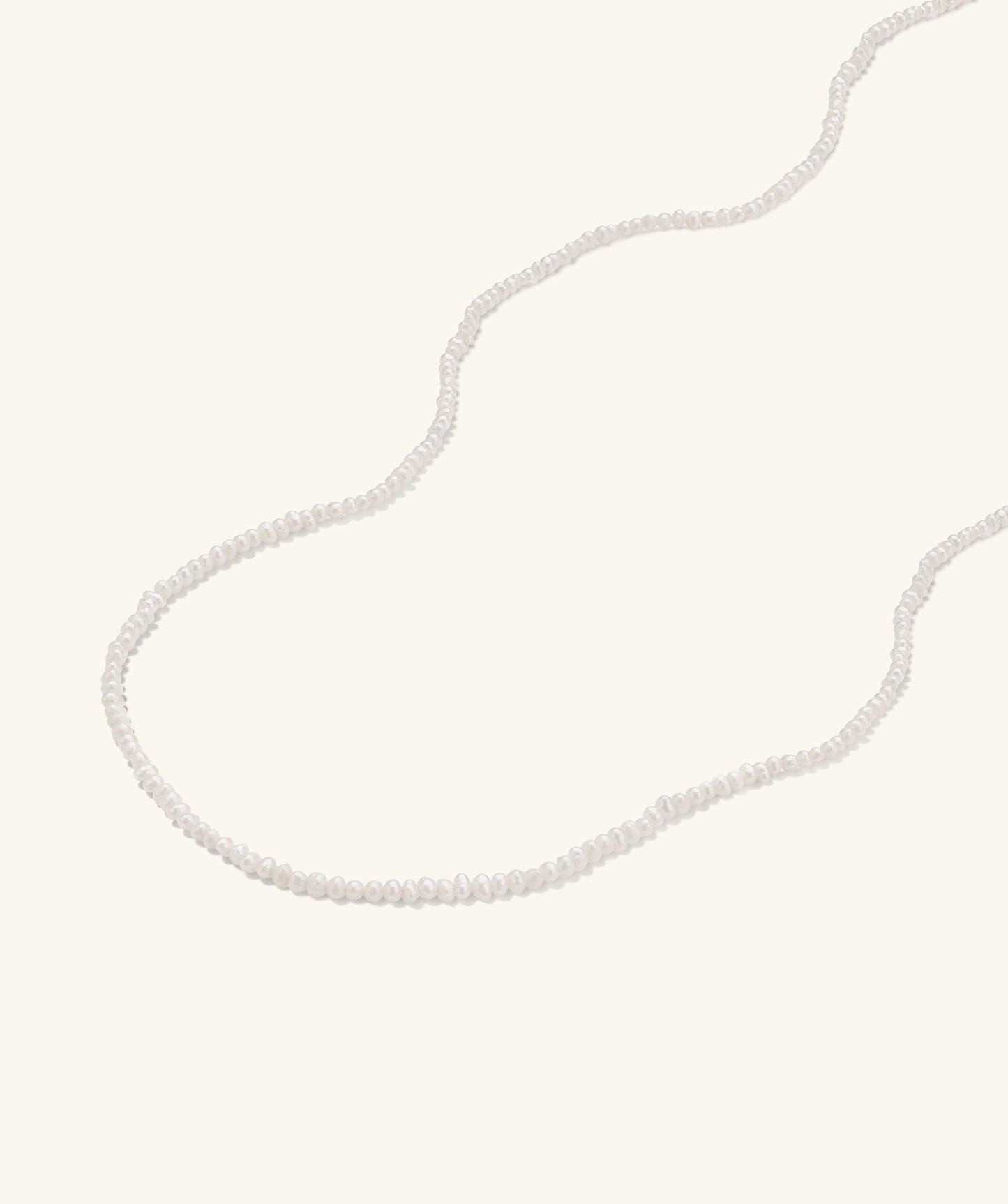 Micro Pearl Necklace