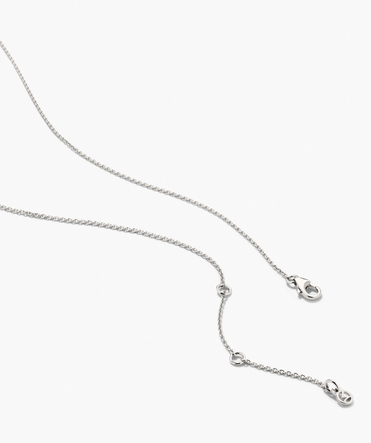 Floating Lab Grown Sapphire Necklace