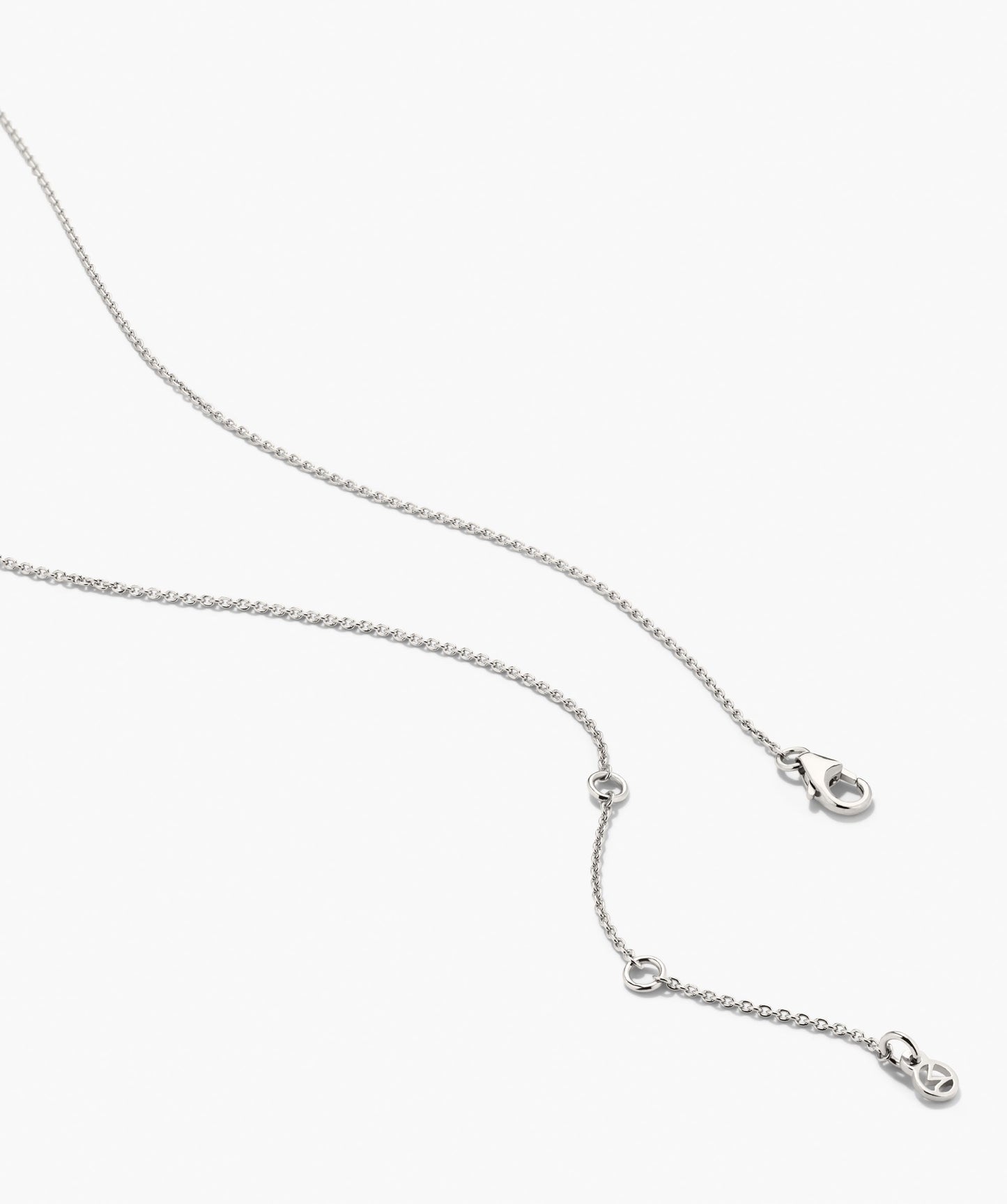 Floating Lab Grown Sapphire Necklace