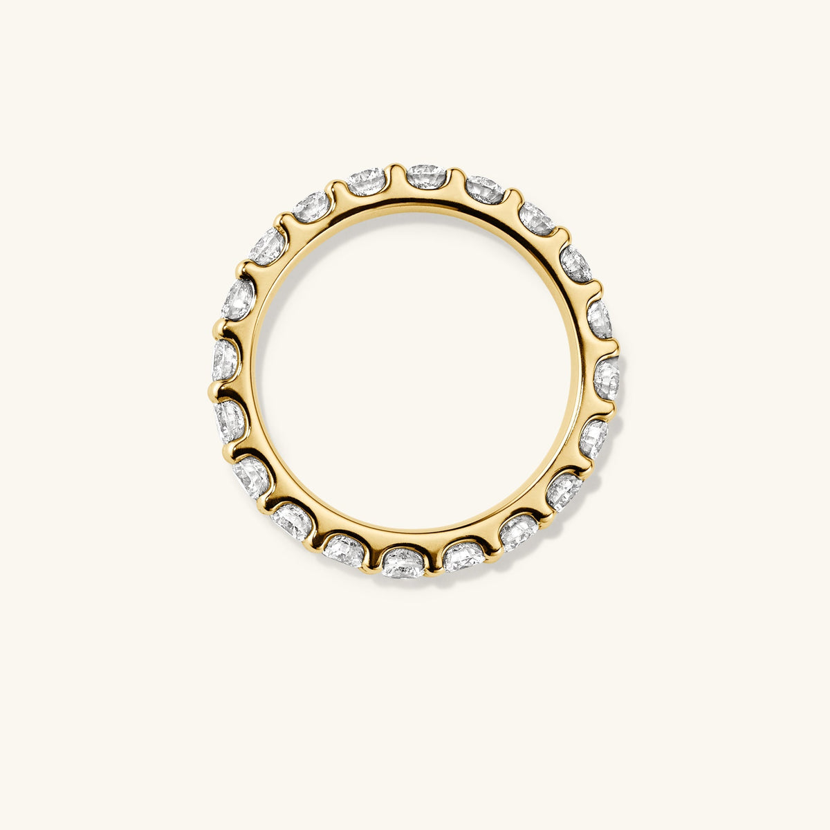 3mm Bold Diamond Eternity Band