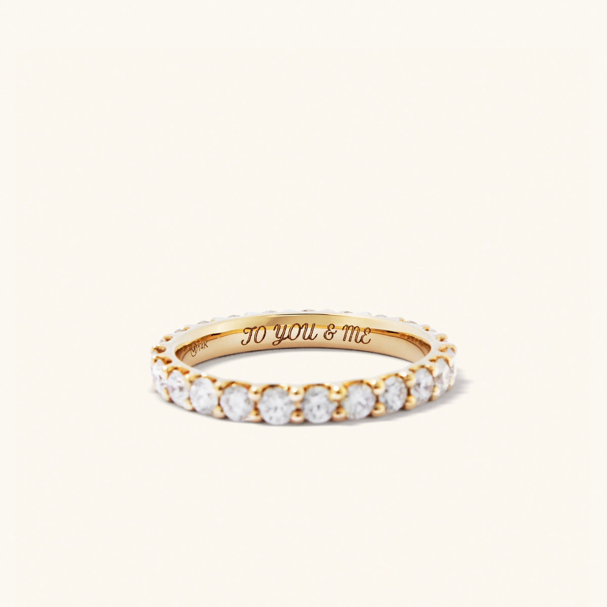 Bold Diamond Eternity Ring