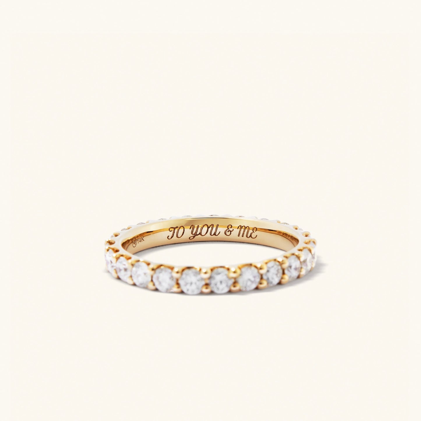 Bold Diamond Eternity Ring