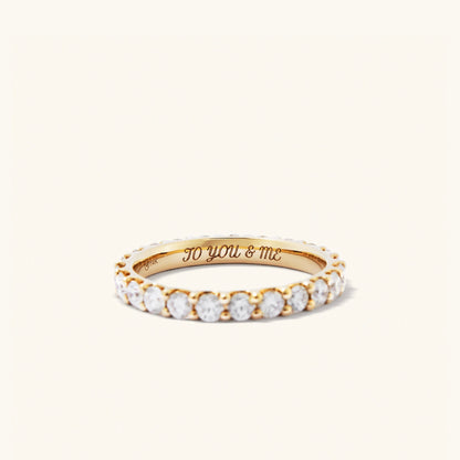 Bold Diamond Eternity Ring