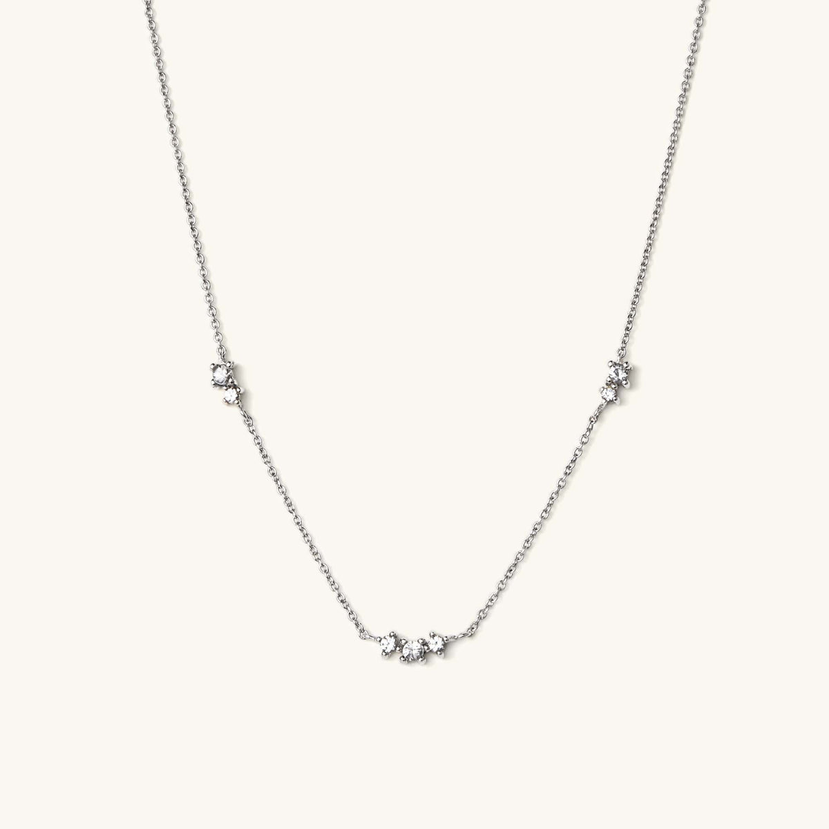 Floating Sapphire Necklace