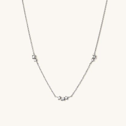 Floating Sapphire Necklace