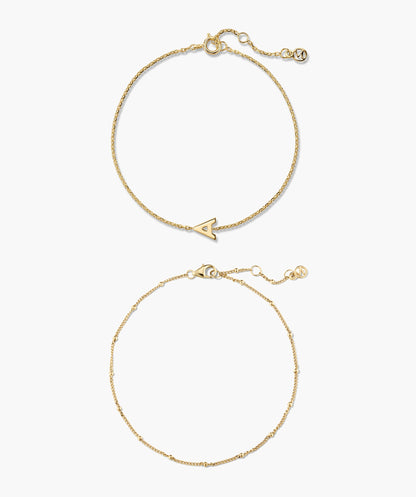 14k Solid Gold Armband Bundle